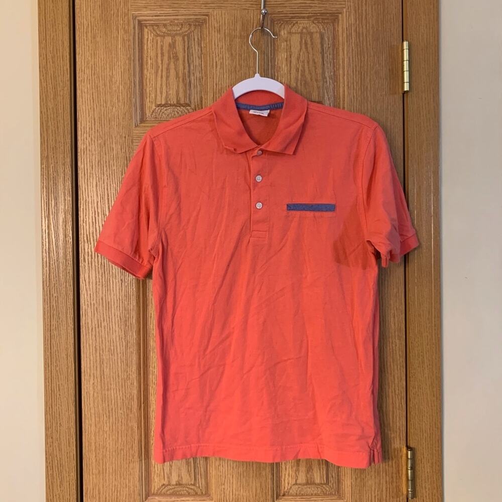Brooks Brothers 346 Pocket Polo XS Pink / Blue